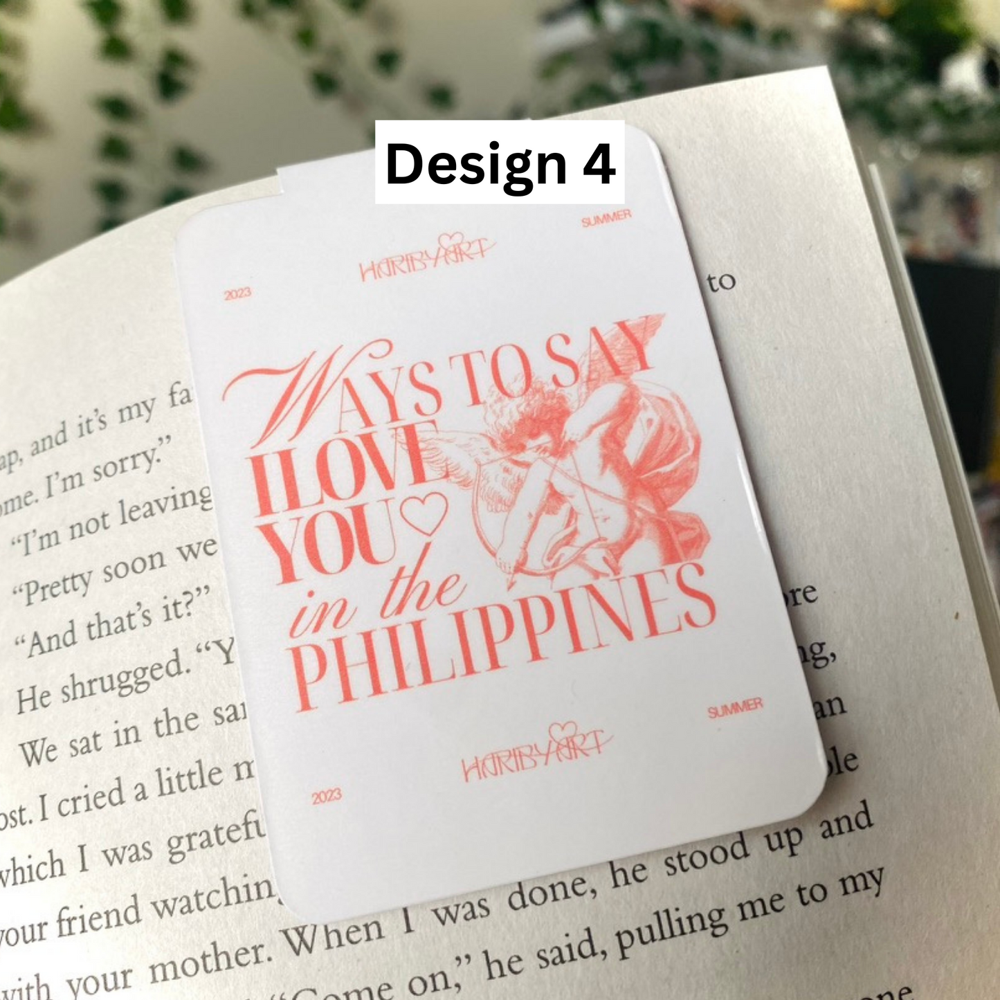 Ways to Say I Love You in the Philippines Magnetic Bookmark