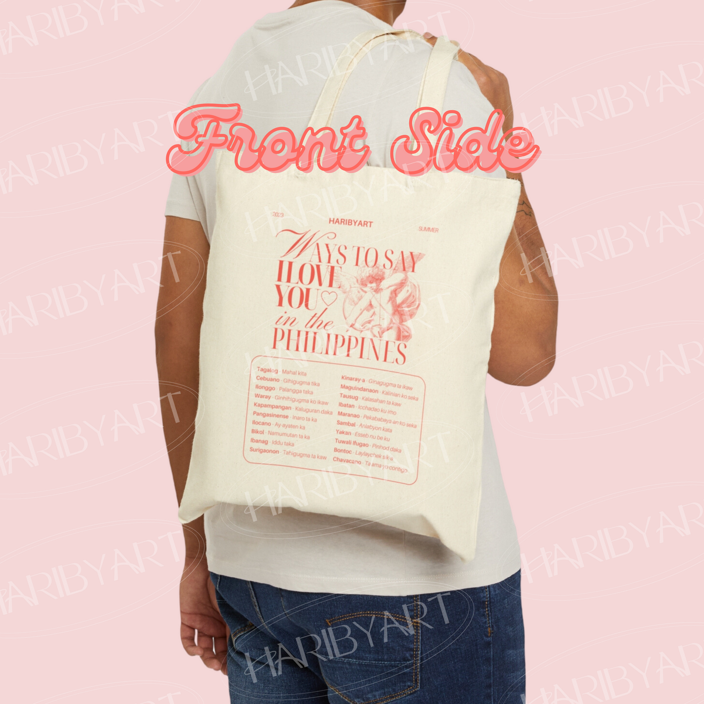 Ways to Say I Love You in the Philippines Tote Bag (2)