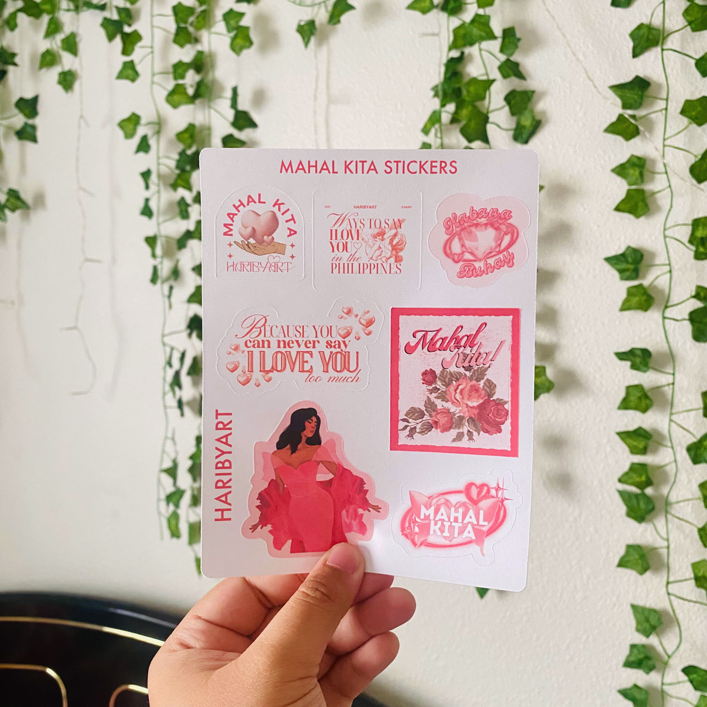 Mahal Kita Sticker Sheet