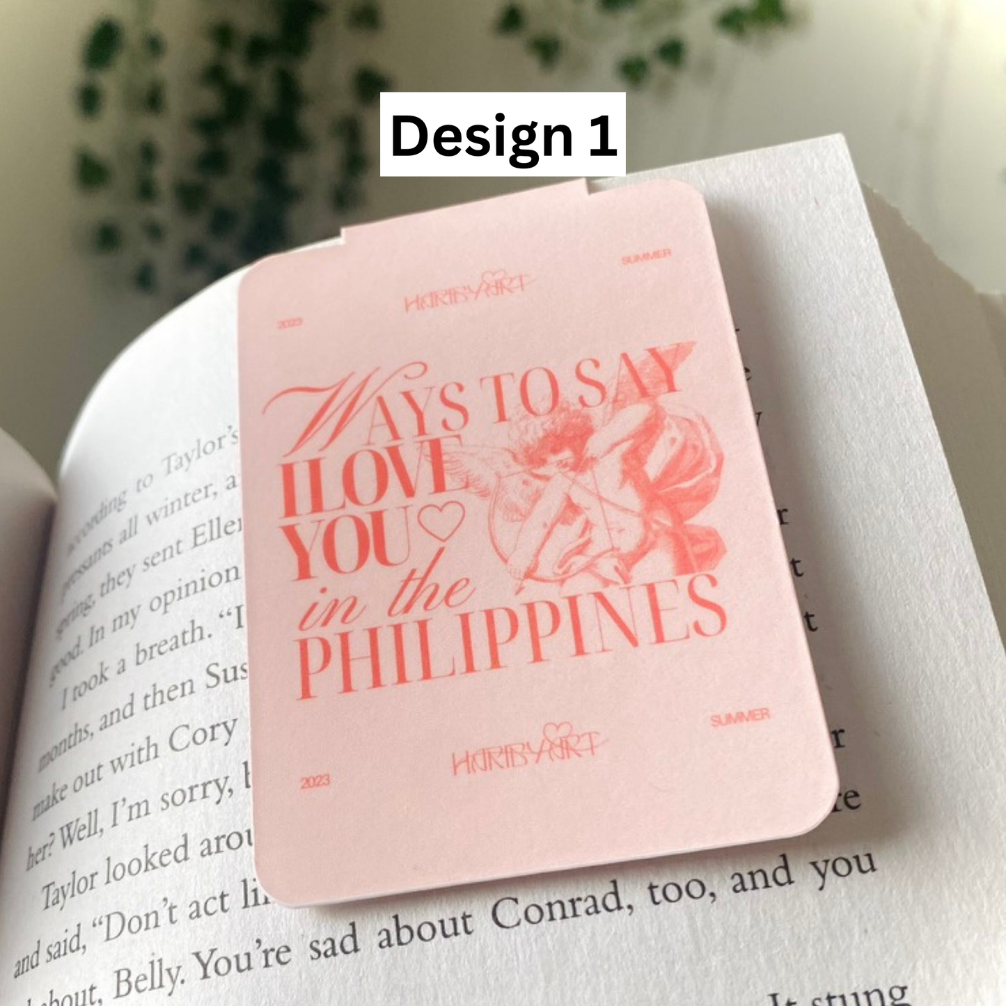 Ways to Say I Love You in the Philippines Magnetic Bookmark