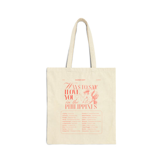 Ways to Say I Love You in the Philippines Tote Bag (2)
