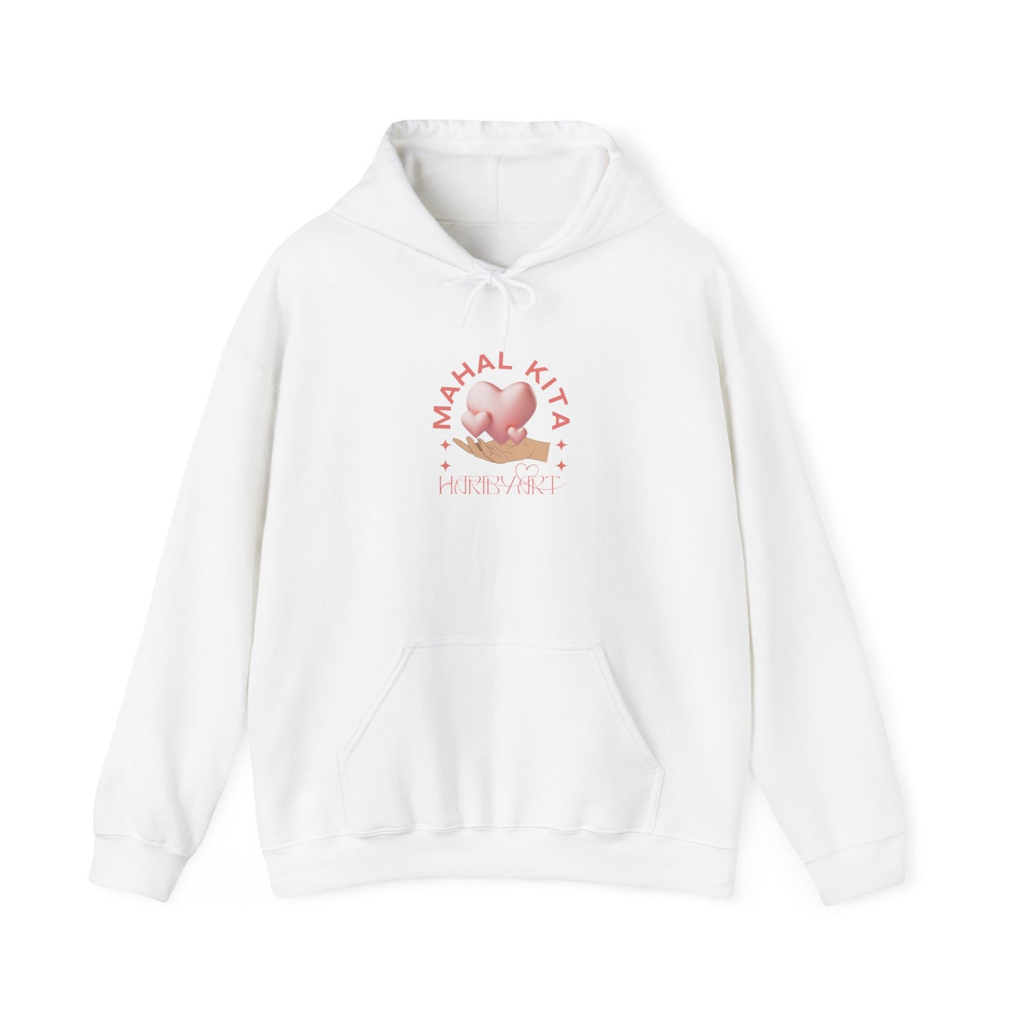 White Ways to Say I Love You in the Philippines Hoodie | Original Design