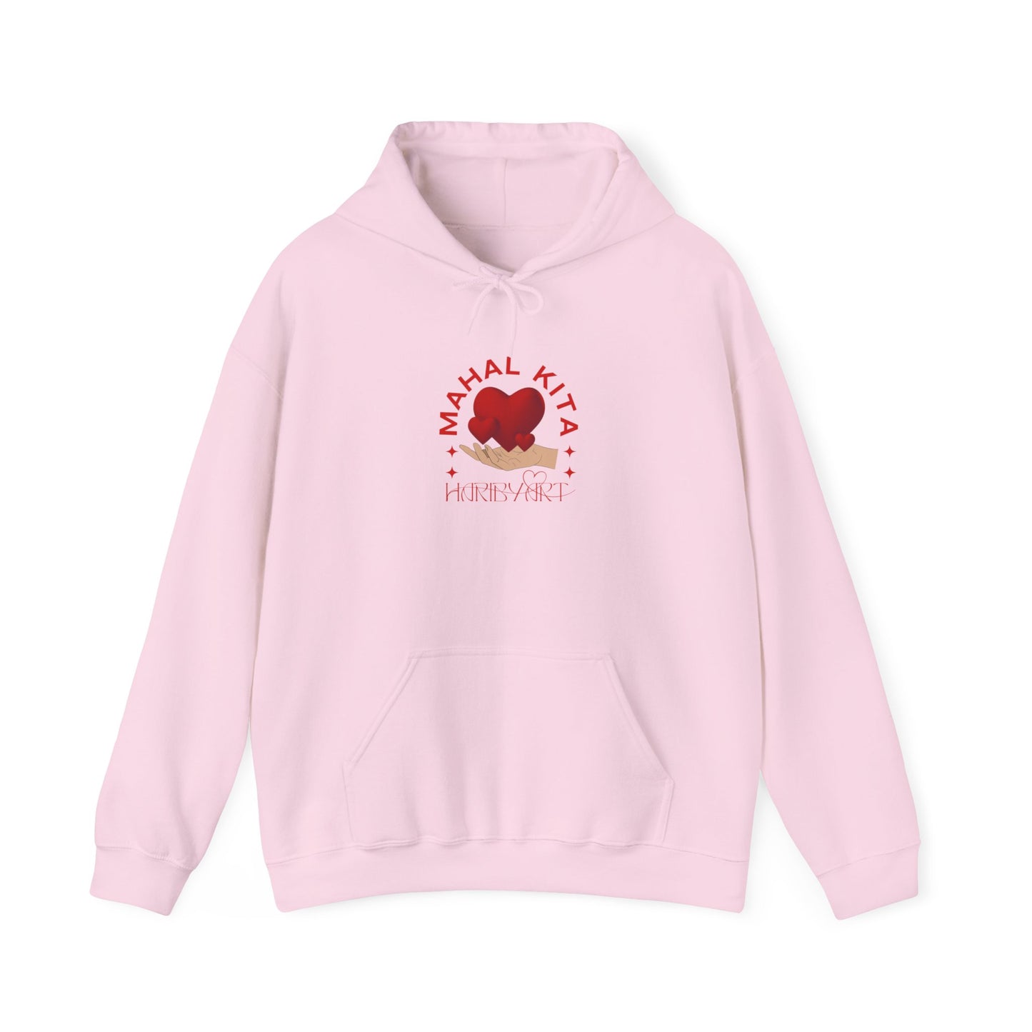 Pink Ways to Say I Love You in the Philippines Hoodie | Original Design