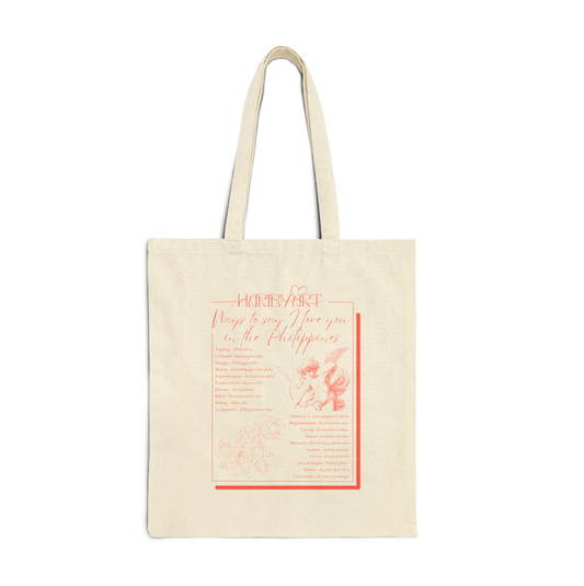 Ways to Say I Love You in the Philippines Tote Bag (1)