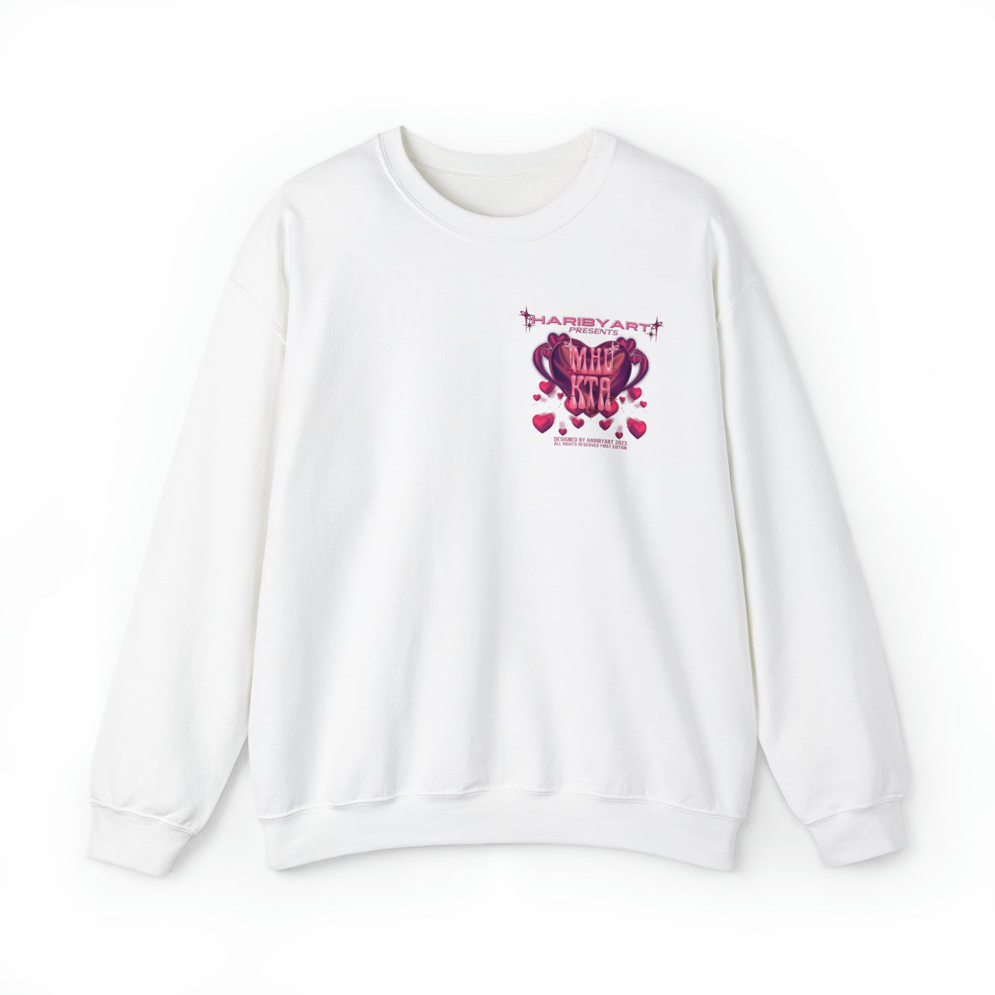 White MHL KTA Sweatshirt | Ways to Say I Love You in the Philippines